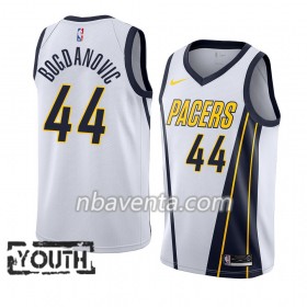 Camiseta Niños Indiana Pacers Bojan Bogdanovic 44 2018-19 Nike Blanco Swingman